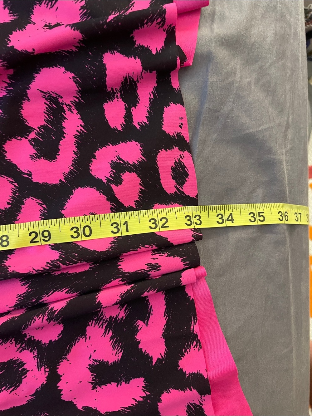 Adidas by Stella McCartney Pink and Black Leopard Athletic Dress - Picture 4 of 5